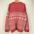 ノーザンリフレクションズ NORTHERN REFLECTIONS 90S ノルディック柄 くるみボタン ニットカーディガン レディース import:XL