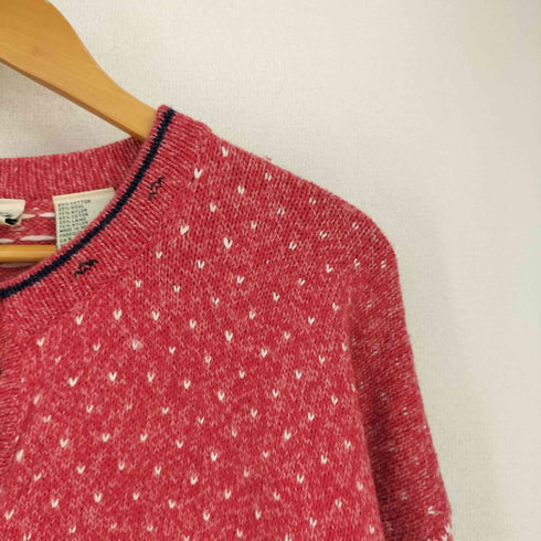 ノーザンリフレクションズ NORTHERN REFLECTIONS 90S ノルディック柄 くるみボタン ニットカーディガン レディース import:XL