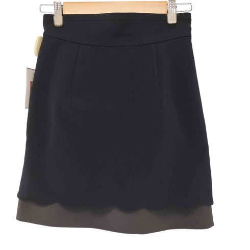 フォクシーニューヨーク FOXEY NEW YORK スカラップ フレアスカート レディース JPN:40