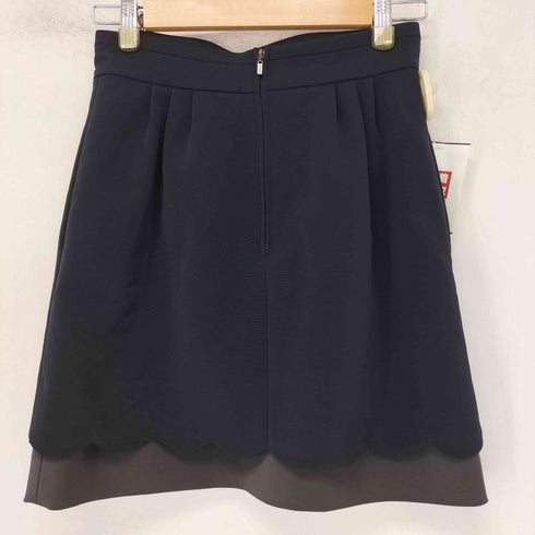 フォクシーニューヨーク FOXEY NEW YORK スカラップ フレアスカート レディース JPN:40