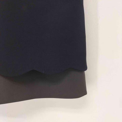 フォクシーニューヨーク FOXEY NEW YORK スカラップ フレアスカート レディース JPN:40