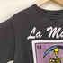 LA MUERTE プリント クルーネック 半袖 Tシャツ メンズ
