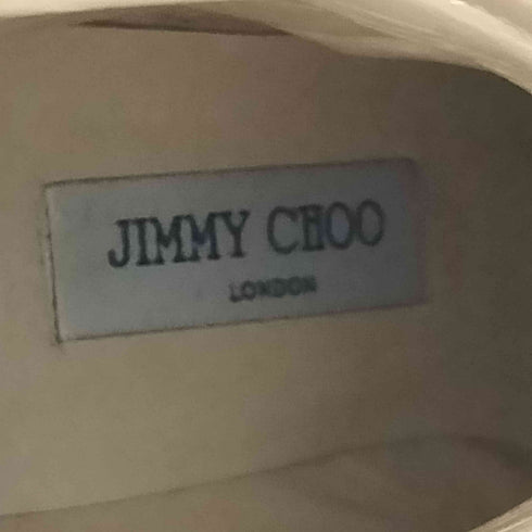 ジミーチュウ JIMMY CHOO イタリア製 CAFFEE KID LEATHER vero cuoio バックジップ ヒール ロング ブーツ レディース 37 1/2
