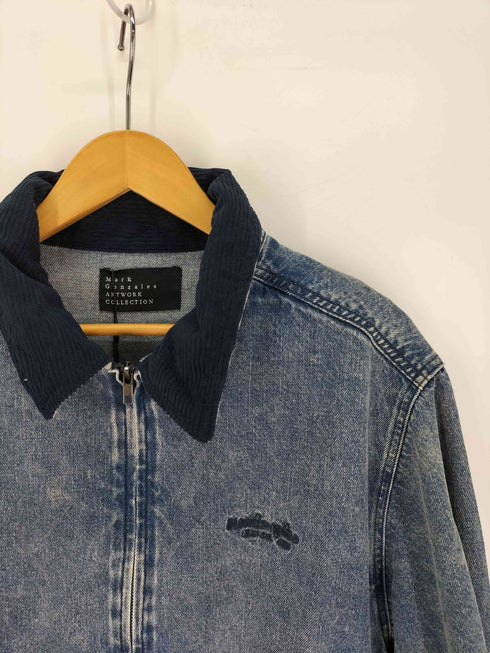 マークゴンザレス Mark Gonzales コーデュロイ襟 デニムハンティングジャケット メンズ JPN:M