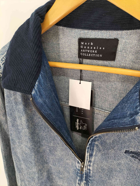 マークゴンザレス Mark Gonzales コーデュロイ襟 デニムハンティングジャケット メンズ JPN:M