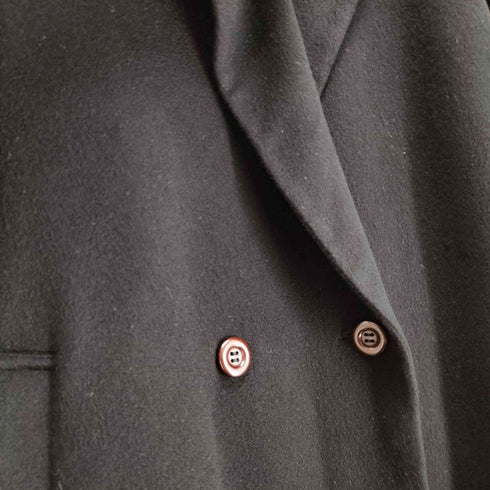 TOKYO MADE pure cashmere カシミヤ100 ダブル チェスターコート レディース F