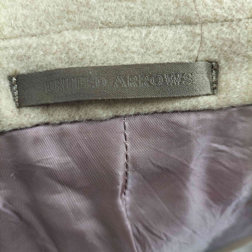 ユナイテッドアローズグリーンレーベルリラクシング UNITED ARROWS green label relaxing pure cashmere カシミヤ100 比翼 チェスターコート メンズ M