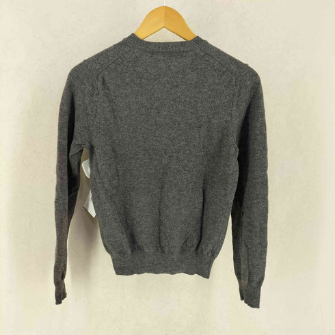 プレイコムデギャルソン PLAY COMME des GARCONS 胸元ワッペン ウールニットカーディガン レディース JPN:M