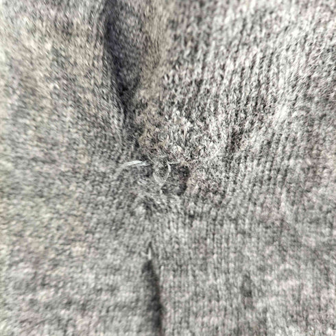 プレイコムデギャルソン PLAY COMME des GARCONS 胸元ワッペン ウールニットカーディガン レディース JPN:M