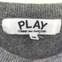 プレイコムデギャルソン PLAY COMME des GARCONS 胸元ワッペン ウールニットカーディガン レディース JPN:M