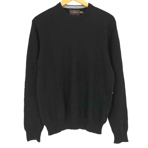 BLACK BROWN カシミヤ 100% クルーネック ニット メンズ import:S