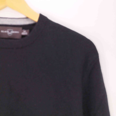 BLACK BROWN カシミヤ 100% クルーネック ニット メンズ import:S