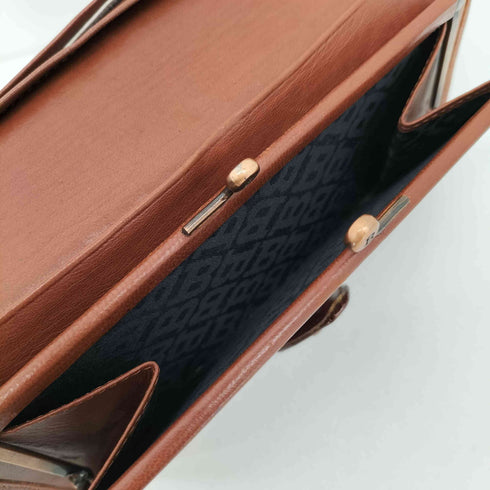 バリー BALLY エナメル ロング ウォレット 長財布 レディース
