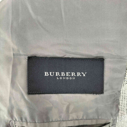 バーバリーロンドン BURBERRY LONDON シルクリネン混 2B ウールテーラードジャケット メンズ 165