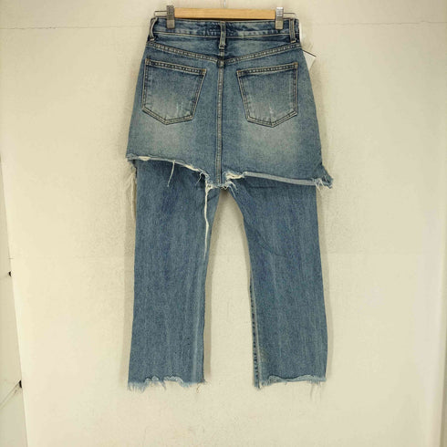 REFORM リフォーム レイヤード ダメージデザイン デニムパンツ レディース 1
