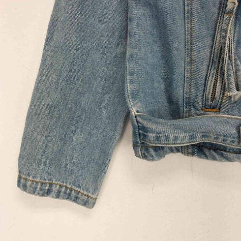 フォーエバー21 FOREVER 21 デニムライダースジャケット レディース import:S