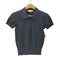 ジョンスメドレー JOHN SMEDLEY 現行タグ 別注 MADE IN ENGLAND SEA ISLAND COTTON 英国製 半袖 ポロ ニット セーター レディース