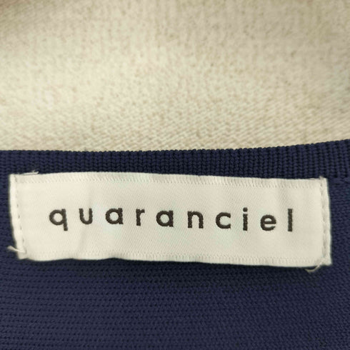 quaranciel カランシエル ボートネック ワイド ニット プルオーバー レディース FREE