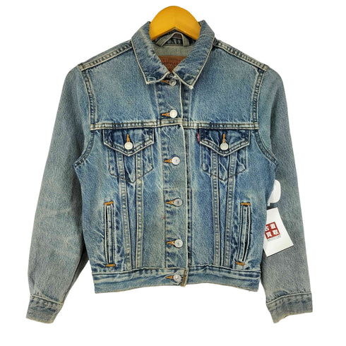 リーバイス Levis 90S 99年製 デニムトラッカージャケット レディース import:M