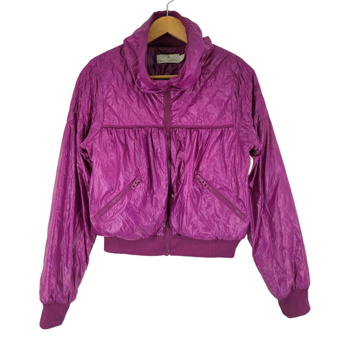 ステラマッカートニー STELLA McCARTNEY クロップド 中綿ジャケット レディース import:L