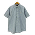 ブルックスブラザーズ 346 BROOKS BROTHERS SUPIMA COTTON スーピマ コットン ロゴ 刺繍 ギンガムチェック ボタンダウン 半袖 シャツ メンズ import:L