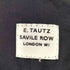 イートウツサヴィルロウ E.TAUTZ SAVILE ROW コットン レギュラーカラーシャツ メンズ S
