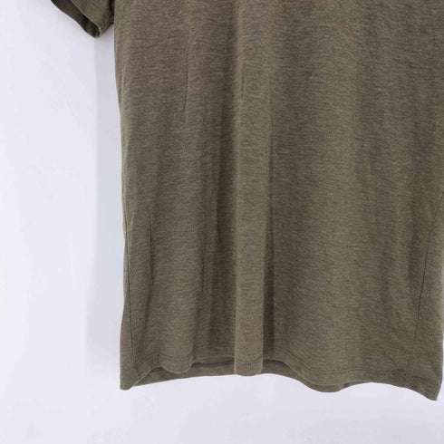ザノースフェイス THE NORTH FACE FLASHDRY Merino Message Crew ショートスリーブ フラッシュドライ メリノ メッセージ クルー Tシャツ メンズ import:L