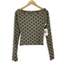 ドゥロワー Drawer Dots Boat Neck Long Tee ドッツ ボートネック ロング ティー レディース