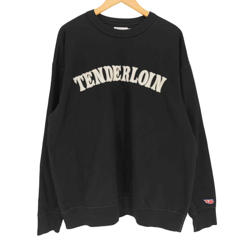 テンダーロイン TENDERLOIN 90-00S 初期 辺見期 アーチロゴ クルーネック スウェット メンズ JPN:XL