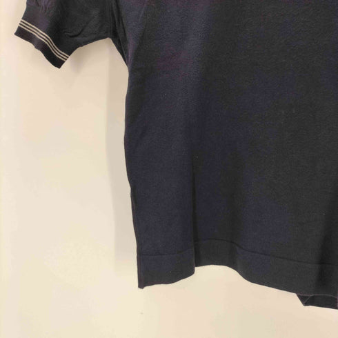 ジョンスメドレー JOHN SMEDLEY 90S OLD 旧タグ MADE IN ENGLAND SEA ISLAND COTTON 英国製 半袖 コットン ニット Tシャツ レディース