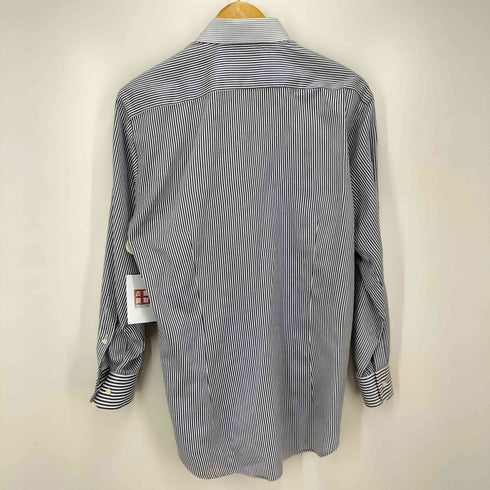 エトロミラノ ETRO MILANO マルチストライプ 長袖 シャツ メンズ 39