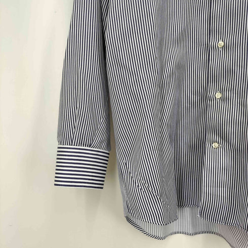 エトロミラノ ETRO MILANO マルチストライプ 長袖 シャツ メンズ 39