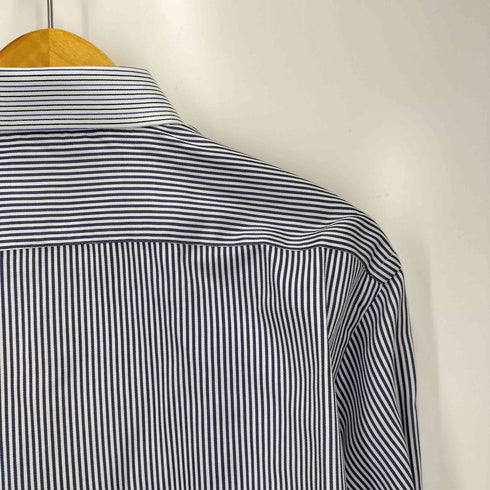 エトロミラノ ETRO MILANO マルチストライプ 長袖 シャツ メンズ 39