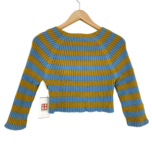 レイチェルコーミー RACHEL COMEY ボーダ クロップド カーディガン レディース S