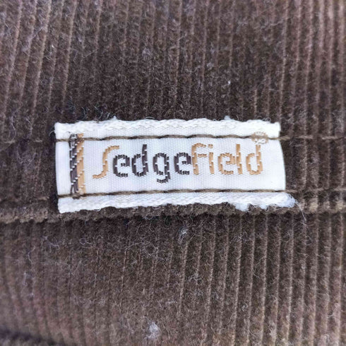 EDGE FIELD エッジフィールド SCOVILLジッパー コーデュロイフレアパンツ Y2K メンズ