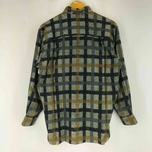 st dupont 長袖チェックシャツ レディース import:M