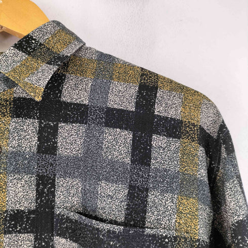 st dupont 長袖チェックシャツ レディース import:M