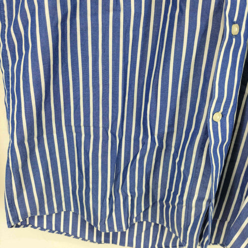 バルマンパリ BALMAIN PARIS 長袖 ストライプシャツ メンズ FR:42