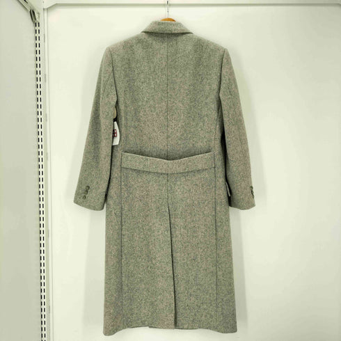 the American Male 80-90S OLD VIRGEN WOOL 100% バージンウール メルトン ダブルブレスト チェスター ロング コート メンズ
