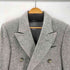 the American Male 80-90S OLD VIRGEN WOOL 100% バージンウール メルトン ダブルブレスト チェスター ロング コート メンズ