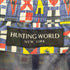 ハンティングワールド HUNTING WORLD NEW YORK 総柄 国旗 フラッグ ハーフ パンツ ショーツ メンズ M