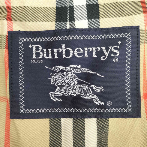バーバリーズ BURBERRYS 裏地ノバチェック ステンカラーコート メンズ