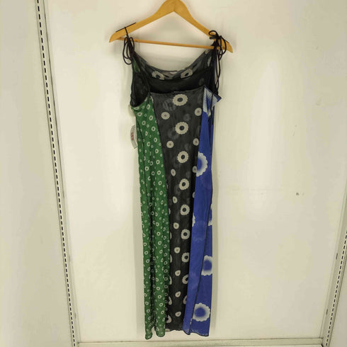 デシグアル Desigual 幾何学模様 ミディワンピース レディース
