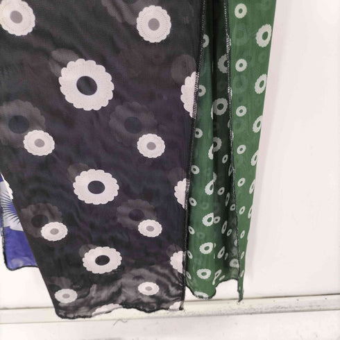 デシグアル Desigual 幾何学模様 ミディワンピース レディース