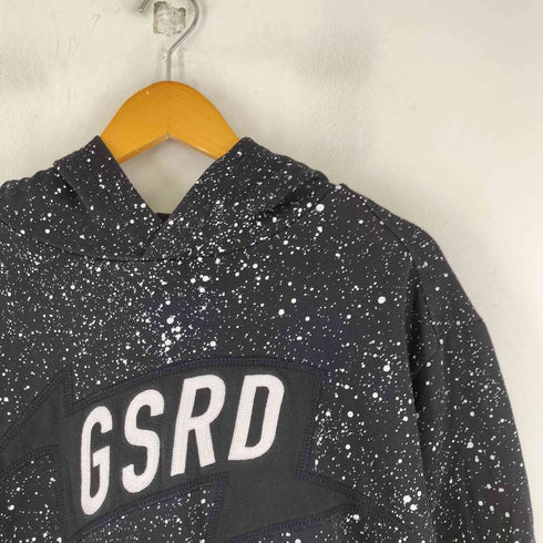 ジースターロー G-STAR RAW MIKEL HOODED SW L/S ペンキデザインパーカー メンズ import:L
