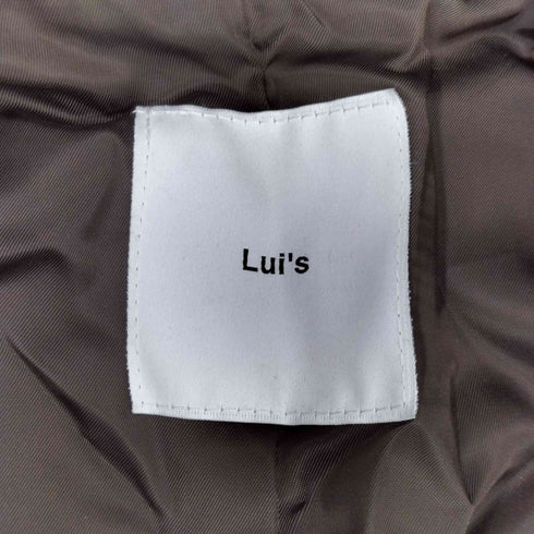 ルイス Luis ハイクオリティ メルトンオーバーコート メンズ JPN:S