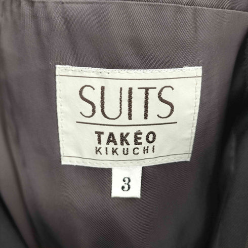 タケオキクチ TAKEO KIKUCHI 90S ダブルブレストテーラードジャケットパンツ セットアップ メンズ 3