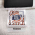 FLEX WIT ME フレックス ウィズ ミー CROSS & STITCH ボディ ロゴプリント ジップ パーカー street メンズ M