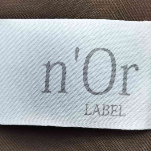 ノアールレーベル nOrLABEL トレンチ パイピングシャツワンピース レディース JPN:1