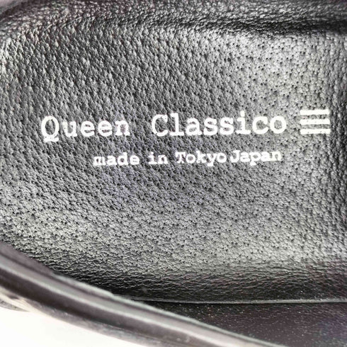 QUEEN CLASSICO レザータッセルローファー メンズ JPN:40